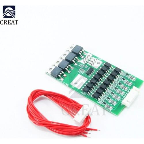 7S 20A 4.2V Li-ion Lithium 18650 Battery BMS Packs PCB Overcharge Overcurrent Board With Matching Cable Short Circuit Protection