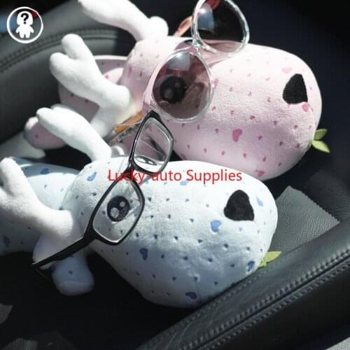 Car Decoration Bamboo Charcoal Bag Cartoon Deer Car Supplies New Car Deodorant Activated Bamboo Charcoal Bag Doll CarDecoration