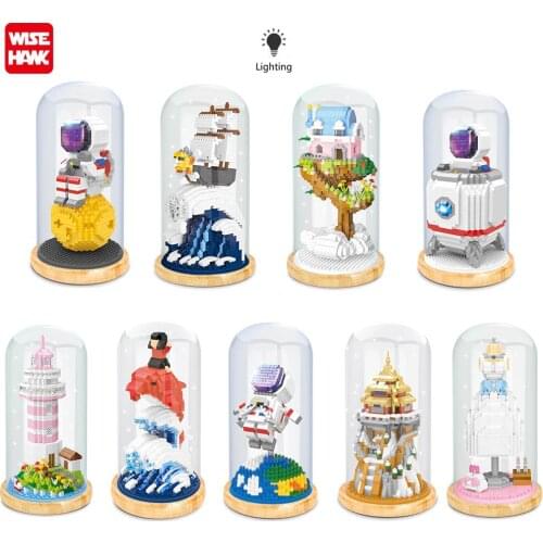 Mini Building Blocks New Arrival 3D Model Educational Game Micro Bricks Kids Toy Diamond Size