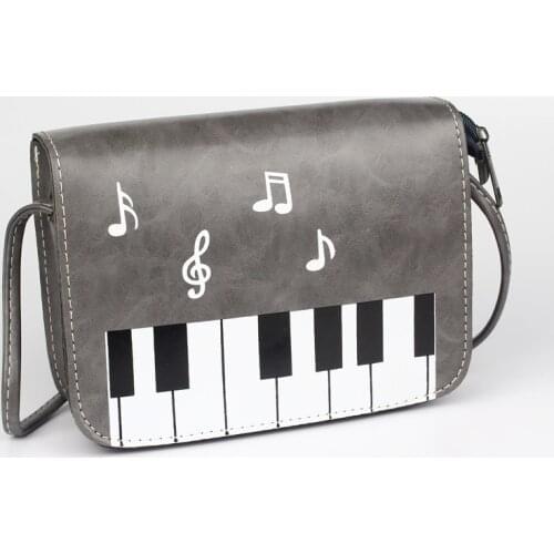 Fashion Women Bags Good Quality Lady Shoulder Messenger Bag Coin Keys Phone Money Purse Cover Shell Flap Girls Piano Zipper Bag