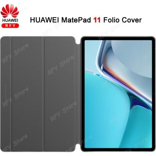Original HUAWEI MatePad 11 Folio Cover Case Leather Flip Cover Stand Smart Sleep Wake Up Tablet Case Funda Case
