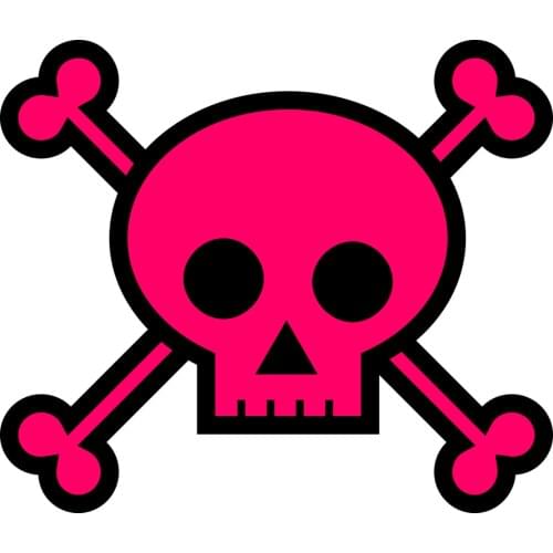 Custom pink skull flag 90X150 cm 100D Polyester flag