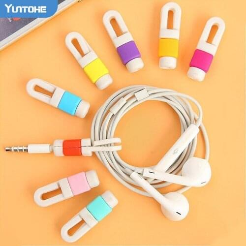 Cable Protector For iphone earphones Wire organizer Earphone Cord Protector Protective Case Colors Bobbin Winder 100pcs/lot