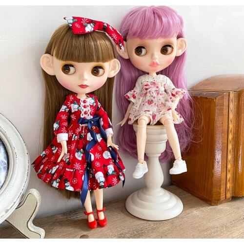 Blyth Doll Blyth Matte Face Frosted White Skin 1/6 BJD Ball Jointed Doll Hand Set Custom Dolls for Girl Gift for Doll Collection