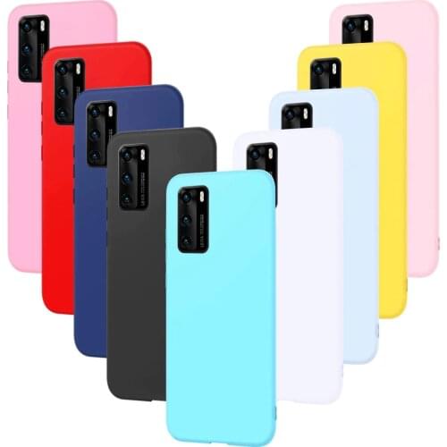 Silicone Case For Samsung Galaxy A51 A71 A01 A11 A21 A31 A41 M11 M21 S10 Lite S20 Ultra Note 10 Plus S10e Soft TPU Rubber Cover