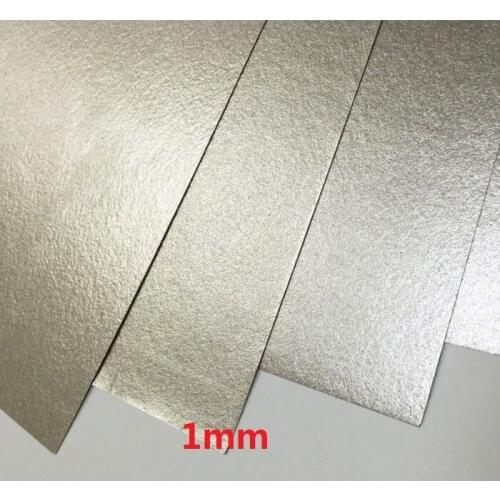 1mm mica plate micanite micarex mica sheet thermal insulation micanite plate Heating plate of electric fire box thermal baffle
