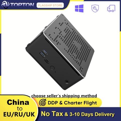 S210 Gaming Mini Computer Intel Core i9 10880H i7 9850H 2*Intel Lans 2*DDR4 2*M.2 NVME Micro PC Windows 10 Linux 4K HTPC HDMI DP