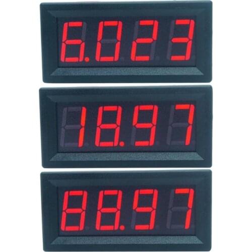 0.56inch Mini Digital LED Display 4 Bits Ammeter Panel Amp Current Meter Tester Detector for Car Auto Home 0 to 10A 50A 100A