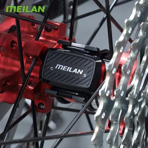 Meilan C1 C3 C5 Indoor Trainning Bike Computer MTB Bike Accessories Speed/Cadence Sensor New Doubel-Sided Cycling Computer Mount