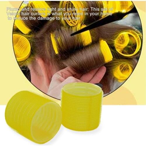 2Pcs Hair Roller Natural Effect Variety Size Hair Care Salon Hairdressing Curlers Roller for Women