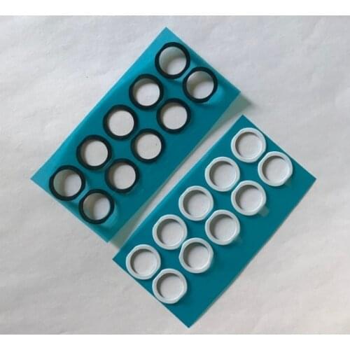 200pcs Home Button Rubber Ring Gasket Sticker For Ipad Pro 9.7 A1674 A1675 Pro 10.5 A1701 11 Pro 12.9 inch A1652 A1670 A1671