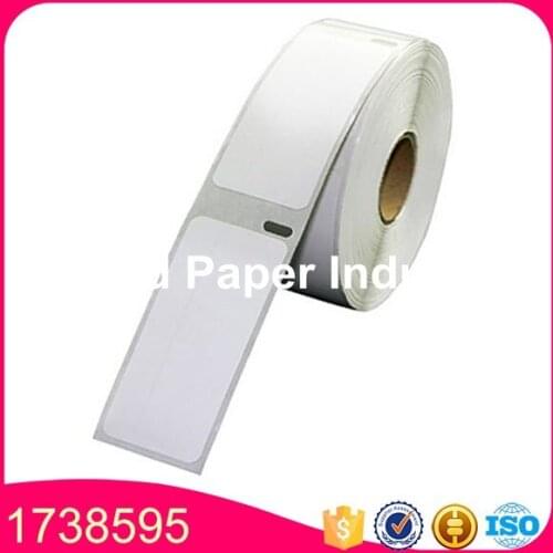 2x Rolls dymo 1738595 Compatible Barcode Labels, 3/4" x 2-1/2" - 450 labels per roll