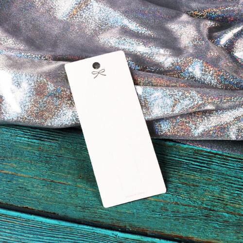 7x17cm Long Stripes Hair Jewelry Packaging Accessory Cardboard 50Pcs/lot Blank Paper Hairpin Card Dangle Hair Clip Tag Supplier