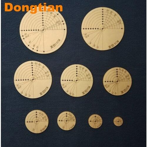 9pcs/set Helpful Acrylic Drawing Template Drawing Tools Drawing Rulers For Circle Polygon Squire Sashiko Tools Patchwork Tools