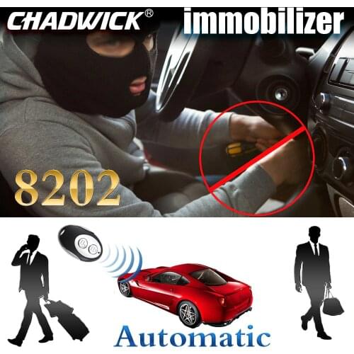 RFID wireless immobilizer car engine lock start stop button keyless entry system anti-hijacking auto inmoviliza CHADWICK 8202