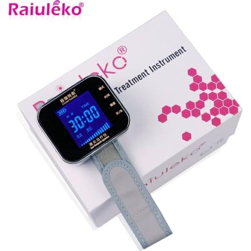 650nm Household Laser Physiotherapy Wrist Diode LLLT For Hypertension Diabetes Treatment Diabetic Watch Laser Sinusitis Therapy