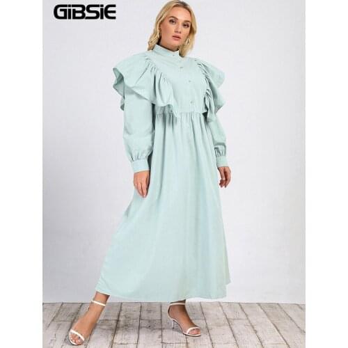 Женские рубашки с рюшами GIBSIE China At AliExpress