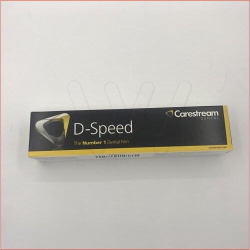 1box Dental Kodak Intraoral D-Speed 100 X-ray Films Carestream DF-58 Adult Size 2