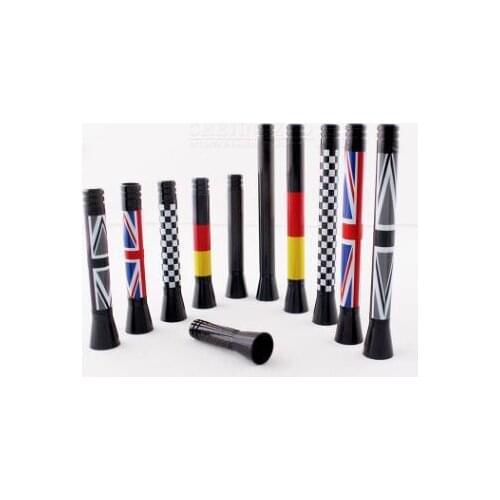 Car modification personality flag British Germany decorative antenna carbon fiber antenna radio antenna car antenna