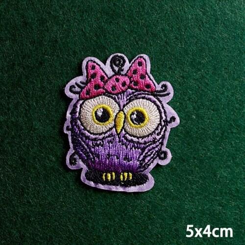 2 Pcs Animal Embroidered Patches For Clothing Cartoon Cat Applique Patch Iron On Patches On Kids Clothes Stickers On Clothes