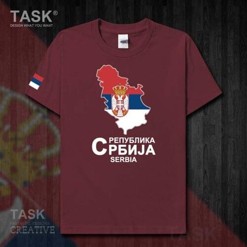 Serbia Serbs SRB Belgrade mens t shirt new Tops t-shirt Short sleeve clothes sweatshirt national team country summer Fashion 50
