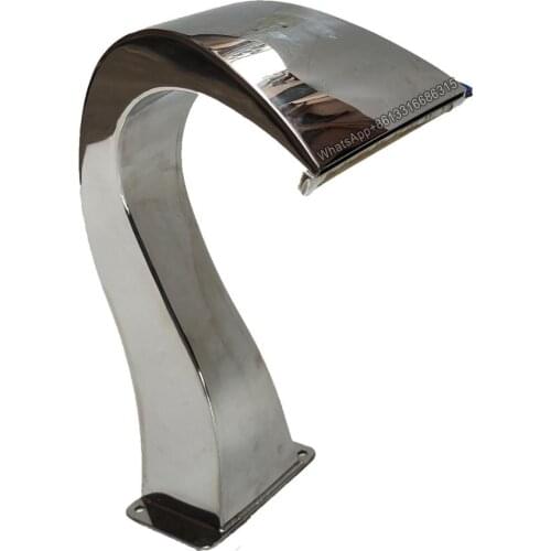 Swimming pool arc hook sprinkler/304 stainless steel waterfall waterscape/pool stainless steel waterscape/pool equipment