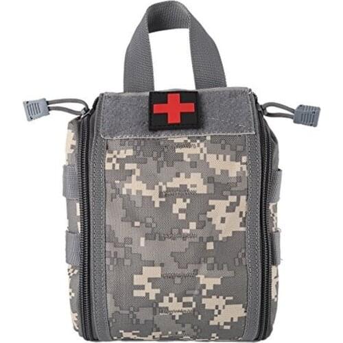First Aid EMT Bags, Tactical IFAK Medical Molle Pouch Military Utility Med Emergency EDC Pouches Outdoor Survival Kit Suit