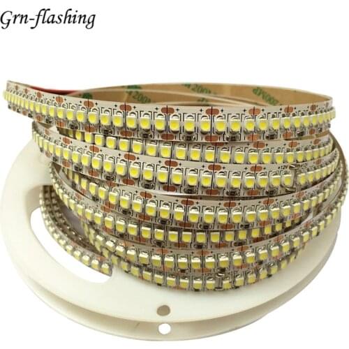 DC 12V SMD3528 LED Strip 240LEDs/m Flexible Diode Tape Warm White High Bright Lamp Backlight for TV decor of living room home