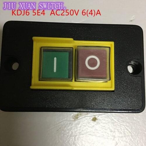 KJD6 power off protection button switch KJD6 5E4 AC250V 6 (4) a magnetic self-locking switch