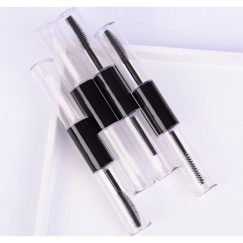 1Pc Double Head Empty Lip Gloss Tubes Clear Lipstick Packaging Container DIY Makeup Lip Balm Packing Bottles