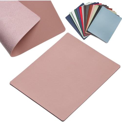 1PC Universal Anti-slip Leather Mouse Pad Mouse Pad for Gaming Desk Cushion Comfortable Home Office PC Laptop Desk Cushion