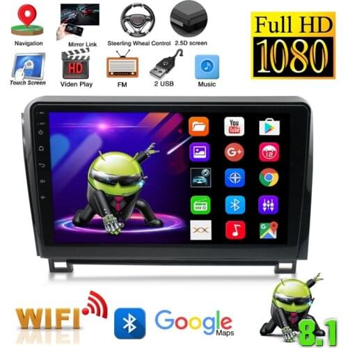 10" Car Radio Multimedia Video Player GPS Navigation Android 8.1 for Toyota Sequoia Tundra Car Play OBD 2din