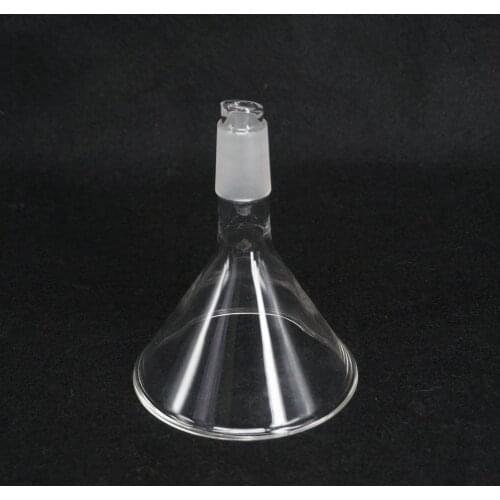 100mm Diameter 24/29 Ground Joint Glass Conical Funnel Lab Chemistry Glassware
