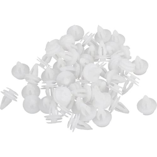 100 Pcs Interior Door Card Trim Panel Retainer Clips Fastener Boot Clamp Lining 51411973500 for -BMW E36 E46 E39 E36