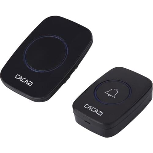 2020Hot Sale Wireless Waterproof Doorbell 300m Range US EU UK AU Plug Home Intelligent Door Bell Chime 1 2 Button 1 2 3 Receiver