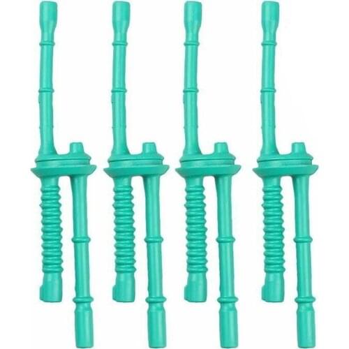 4 Pcs/lot Plastic Oil Pipe Gasoline Pipe Fuel Hose Pipe For Stihl Fs38 Fs45 Fs46 55 Km55 Lawn Mower Trimmer Parts