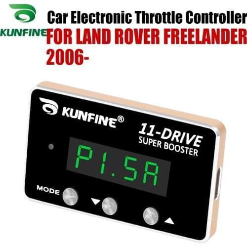 KUNFINE Car Electronic Throttle Controller Racing Accelerator Potent Booster For LAND ROVER FREELANDER 2006-After Tuning Parts