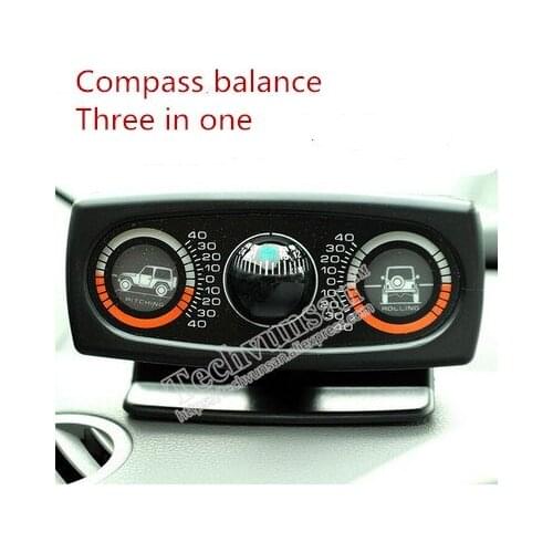 Car slope meter car adjustable rotary balancer Slope instrument with light Slope meter SUV Car Guide ball