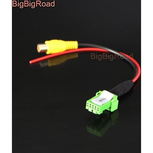 BigBigRoad Car Rear View Parking Backup Camera Adapter Connector Wire 10 pins For Suzuki Vitara Escudo 2015 2016 2017 2018