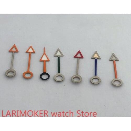GMT multicolor clock hands for pearl DG3804 movement