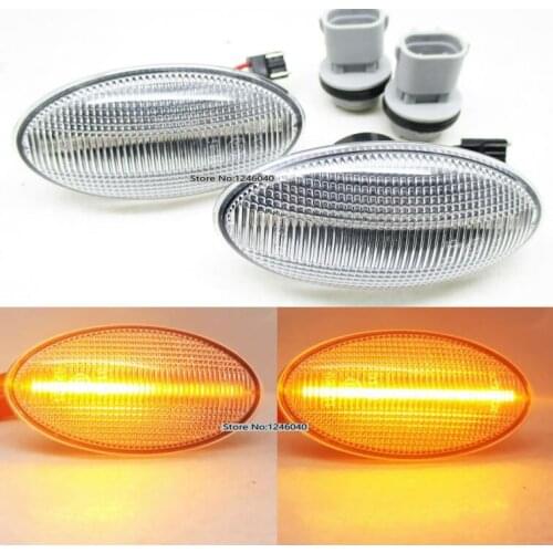 1Pair Led Side Marker Turn Signal Light lamp For Suzuki Swift Alto SX4 Jimmy Vitar Grand Vitara Splash APV Arena Agila