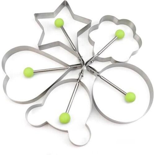 Fried egg shaper baking dish Egg Ring Maker Pancakes Cheese Egg Pan Bakeware Cooking Tool Eggs Mold Kitchen Baking Flip Cooker