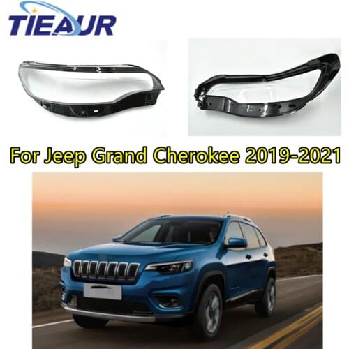 Headlight Lens Cover For Jeep Grand Cherokee 2019 2020 2021 Headlamp shell Clear Replacement