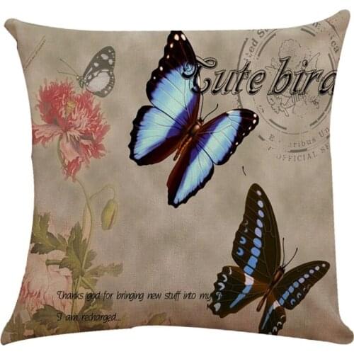Square Throw Pillow Covers Home Decor Design Set Cushion Case for Sofa Bedroom Car 18x18 Inch 45x45 cm Factory Direct Retro