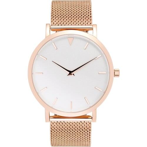 Pink Cohome Mens Waterproof Watch