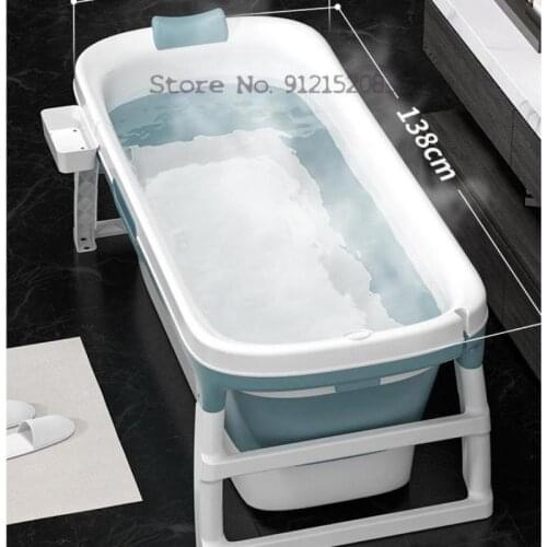 Foldable Bath Bucket Bath Bucket Adult Whole Body Household Baby Swimming Bucket Large Adult Bathtub Bath Artifact