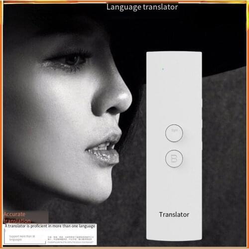 BT APP T6 Smart Voice Speech Translator Two-Way Real Time 30 Multi-Language Translation for Learning Travelling Business Meet