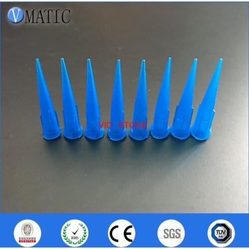 High Quality 100Pcs 22G Tapered Tips Luer Lock Glue Liquid Dispensing Plastic Needle