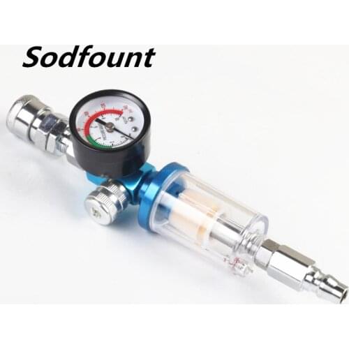 1pc 12.5mm G1/4 Copper filter element, water isolation tail isolation pressure regulating valve, air oil-water separation filter