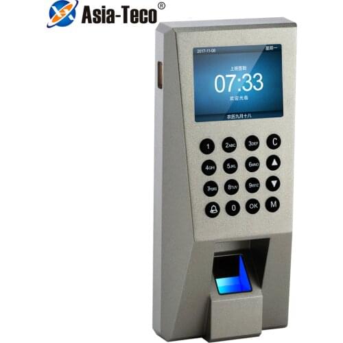 2.4 inch LCD fingerprint access control employee time attendance biometric access control USB download data 3000 user